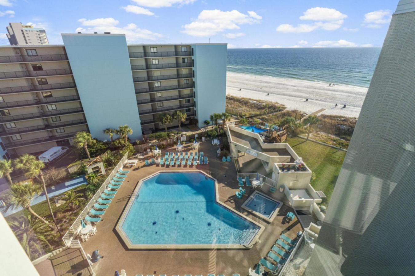 Seas The Day - Top Of The Gulf 320 - Beach Front Resort - Free Beach Chair Service Panama City Beach Zewnętrze zdjęcie